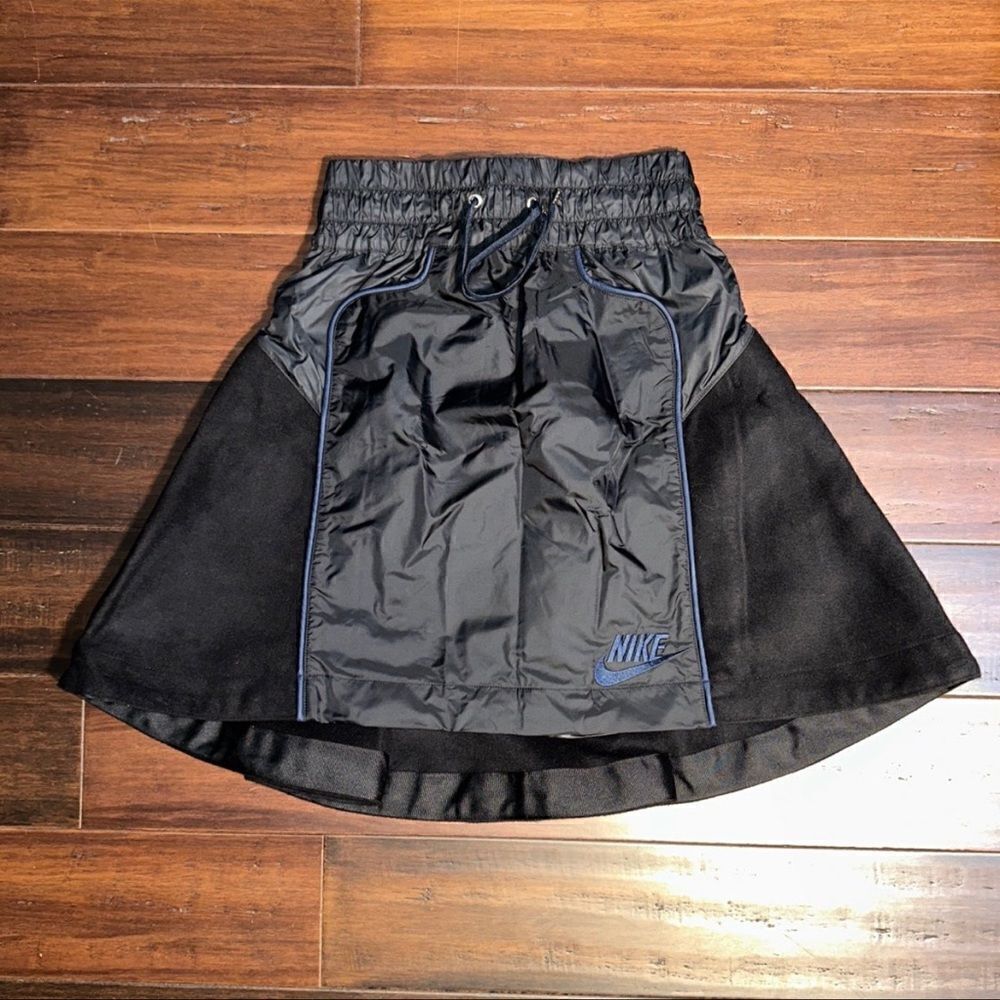 Nike Black Skirt with Blue Trim